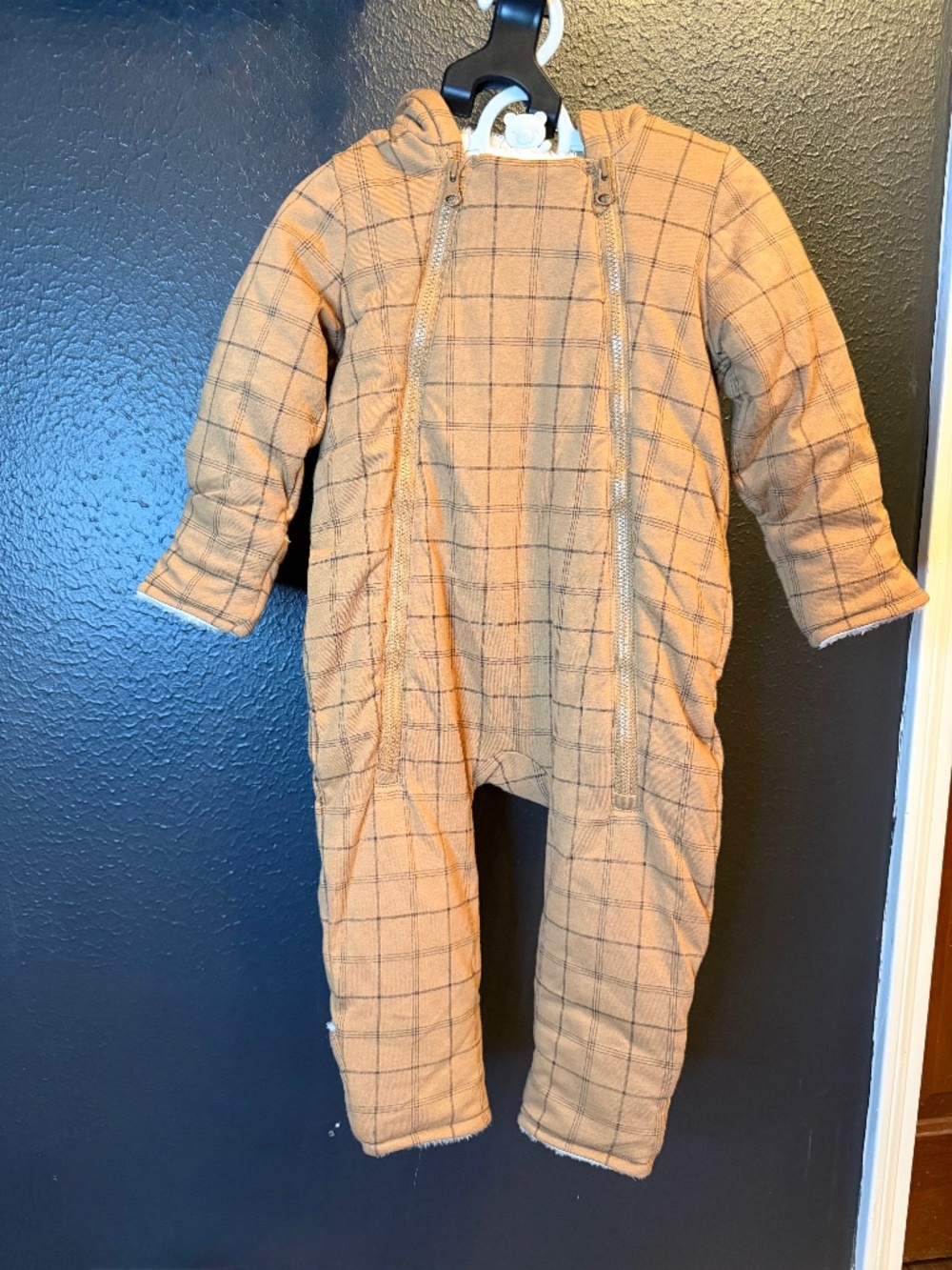 GAP Sherpa Lined Bear jumpsuit NWT